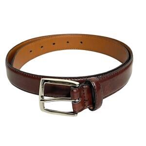 Van Heusen Men's Genuine Leather Brown Sz 34